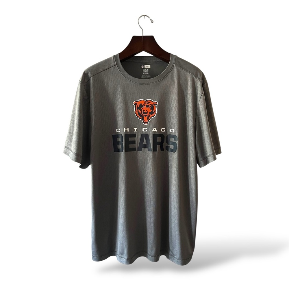 NFL Team Apparel TX3 Cool Grey Chicago Bears Men's Shirt, XL